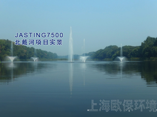 JASTING7500喷泉曝气机组合使用