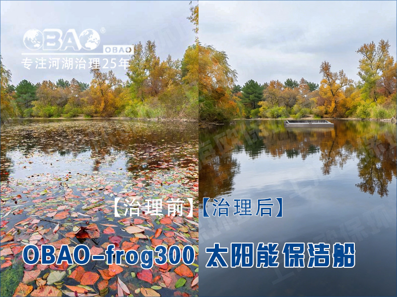 OBAO-frog300太阳能保洁船
