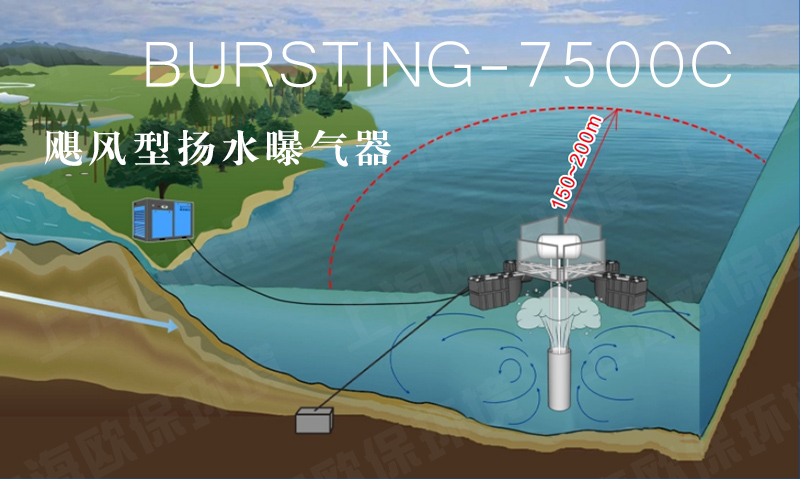 BURSTING-7500C飓风型扬水曝气器